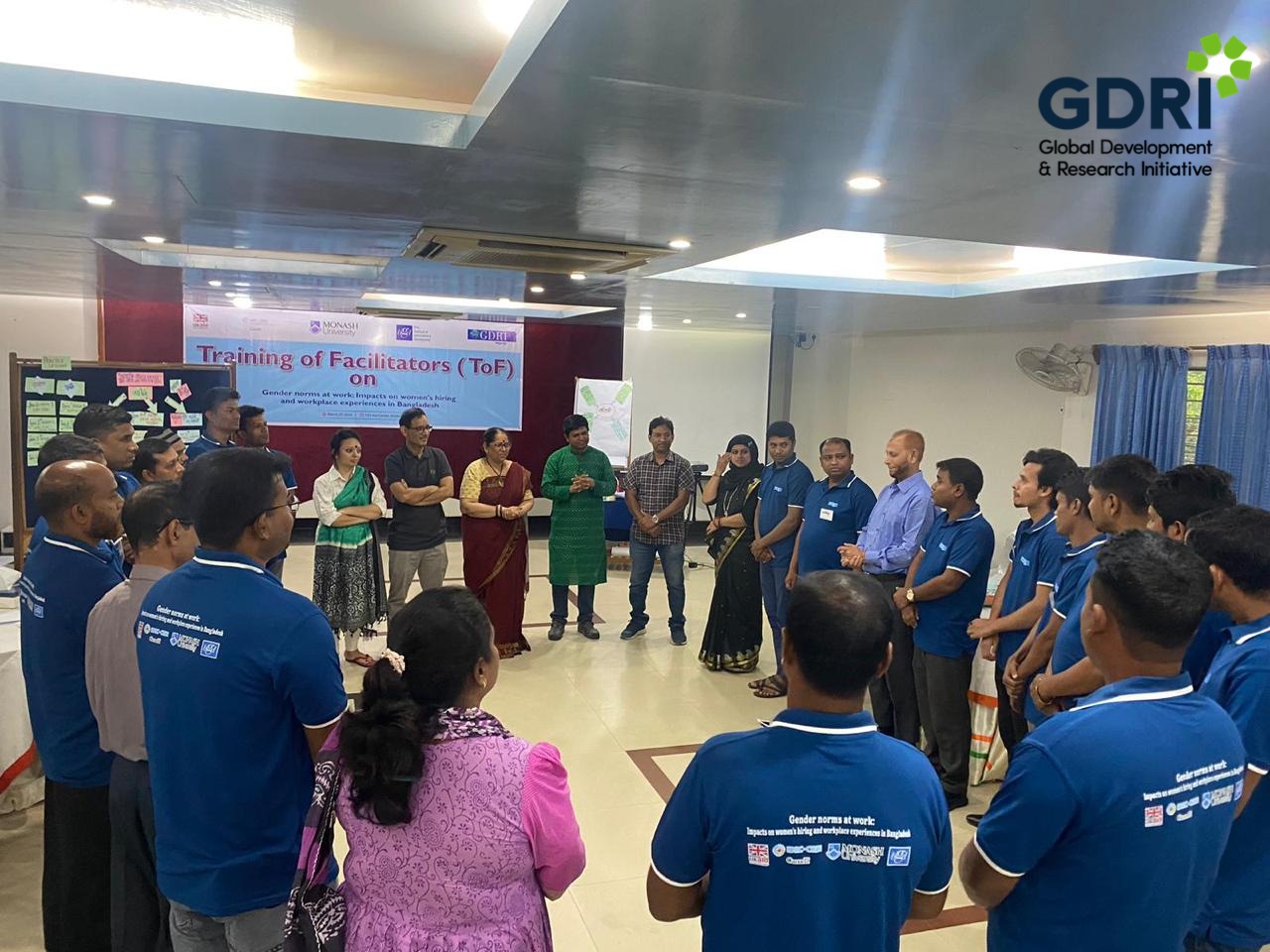 Training of Facilitators (ToF) for the “Gender Norms at Work” project in Bangladesh