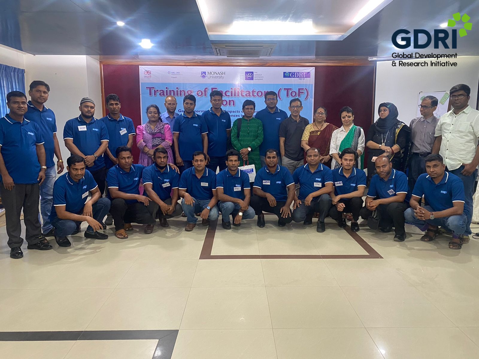 Group session during Training of Facilitators (ToF)