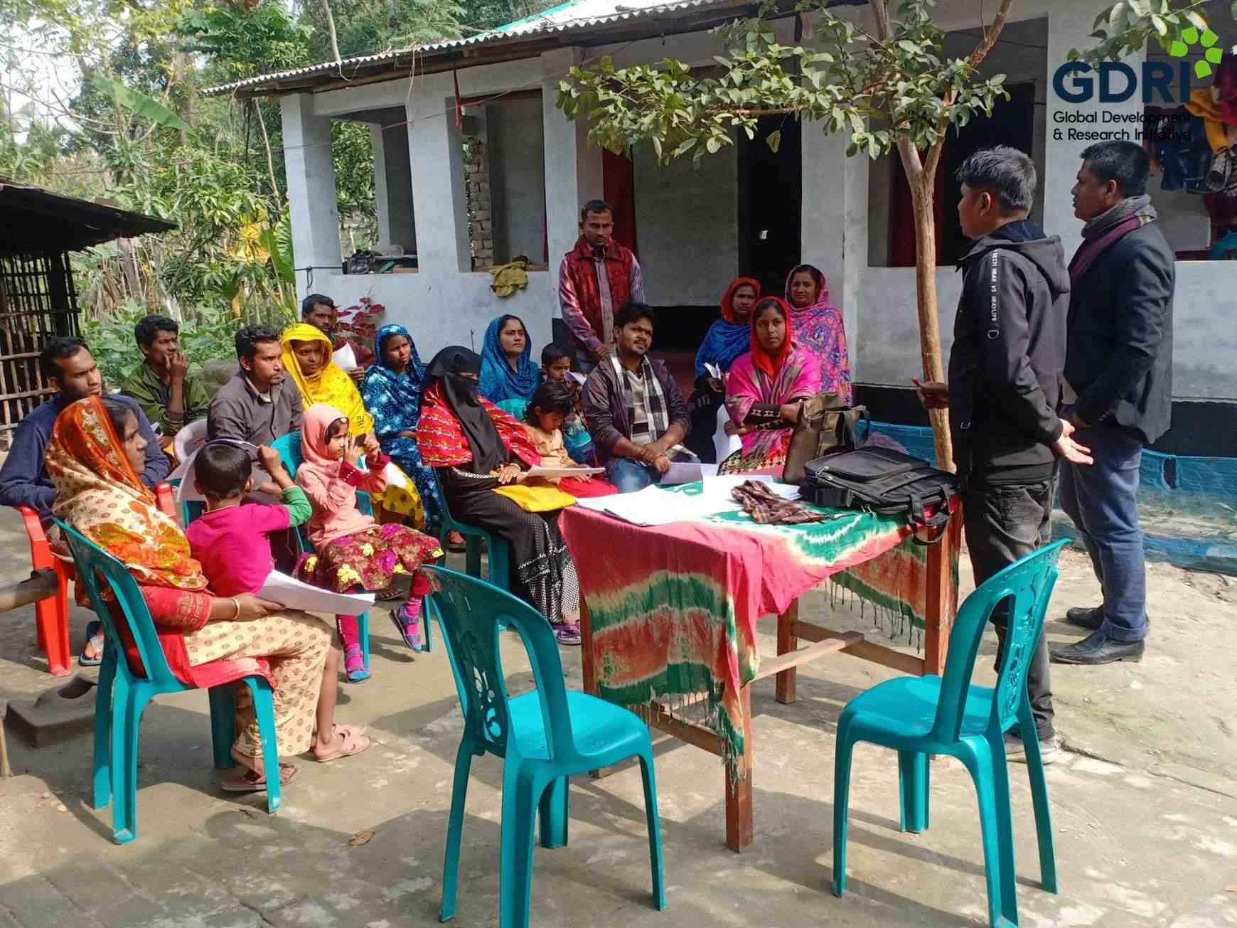 Game-based session on joint financial decision-making for couples under the “Financial Diaries and Education to Improve Women’s Financial Literacy in Rural Bangladesh” project