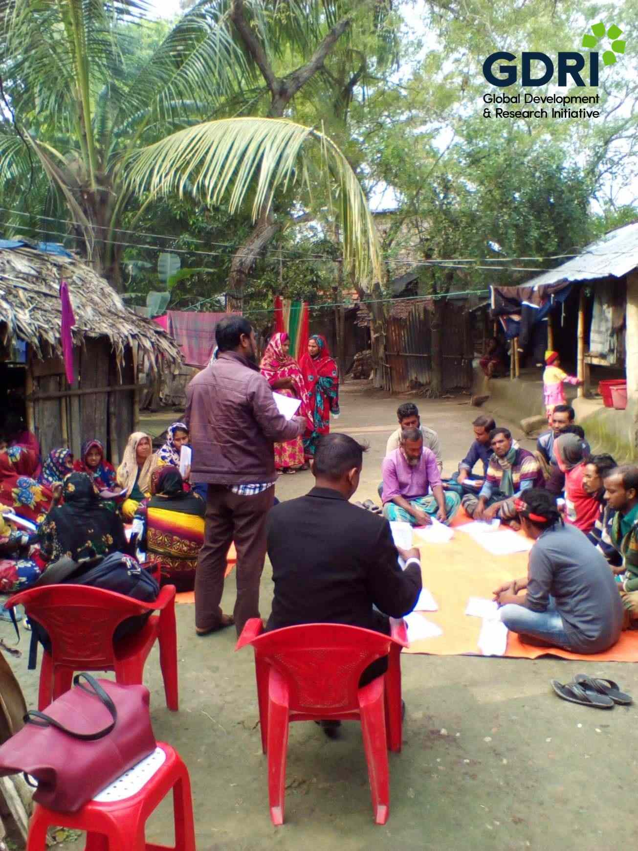 Game-based session on joint financial decision-making for couples under the “Financial Diaries and Education to Improve Women’s Financial Literacy in Rural Bangladesh” project