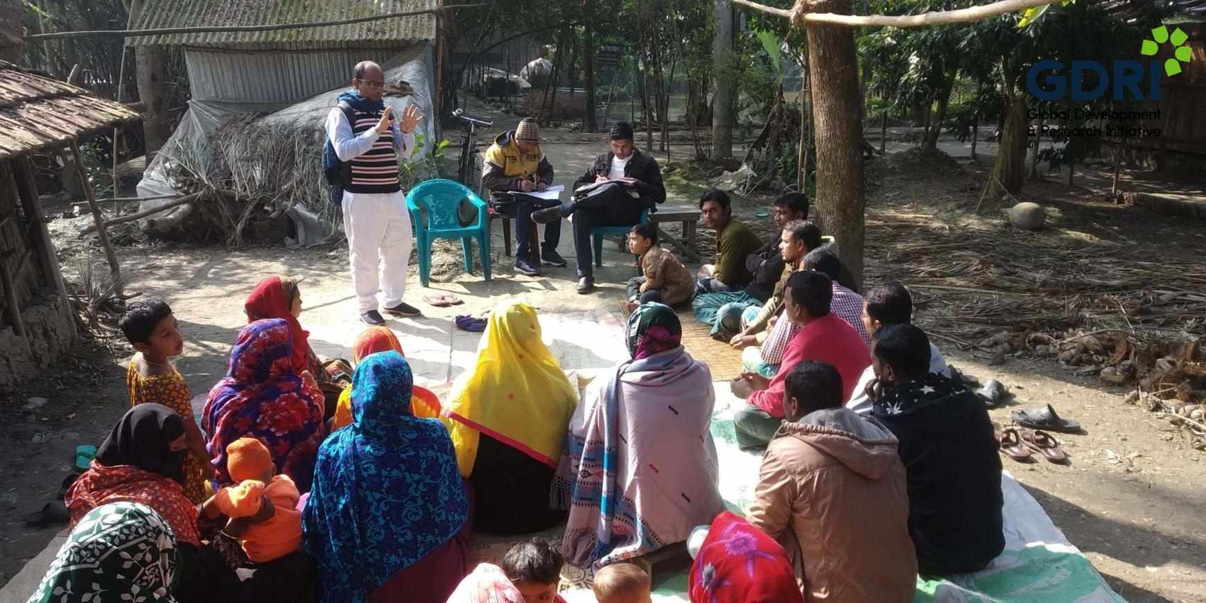 Game-based session on joint financial decision-making for couples under the “Financial Diaries and Education to Improve Women’s Financial Literacy in Rural Bangladesh” project