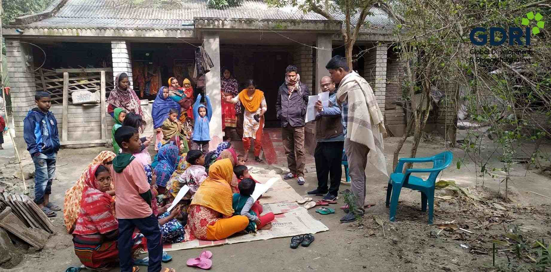 Game-based session on joint financial decision-making for couples under the “Financial Diaries and Education to Improve Women’s Financial Literacy in Rural Bangladesh” project