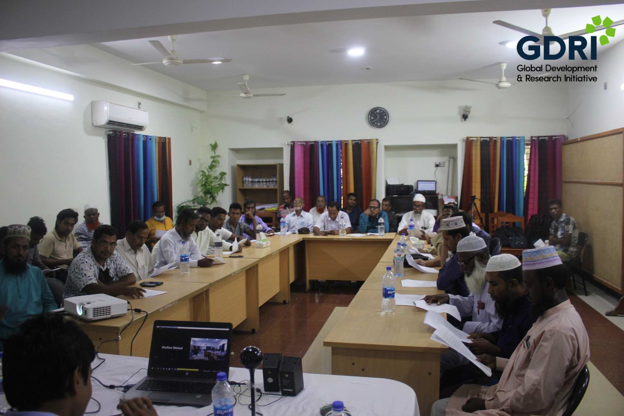 Training session for data collectors under the “Impact of Incentive-Based Strategies on COVID-19 Vaccine Uptake in Bangladesh” project